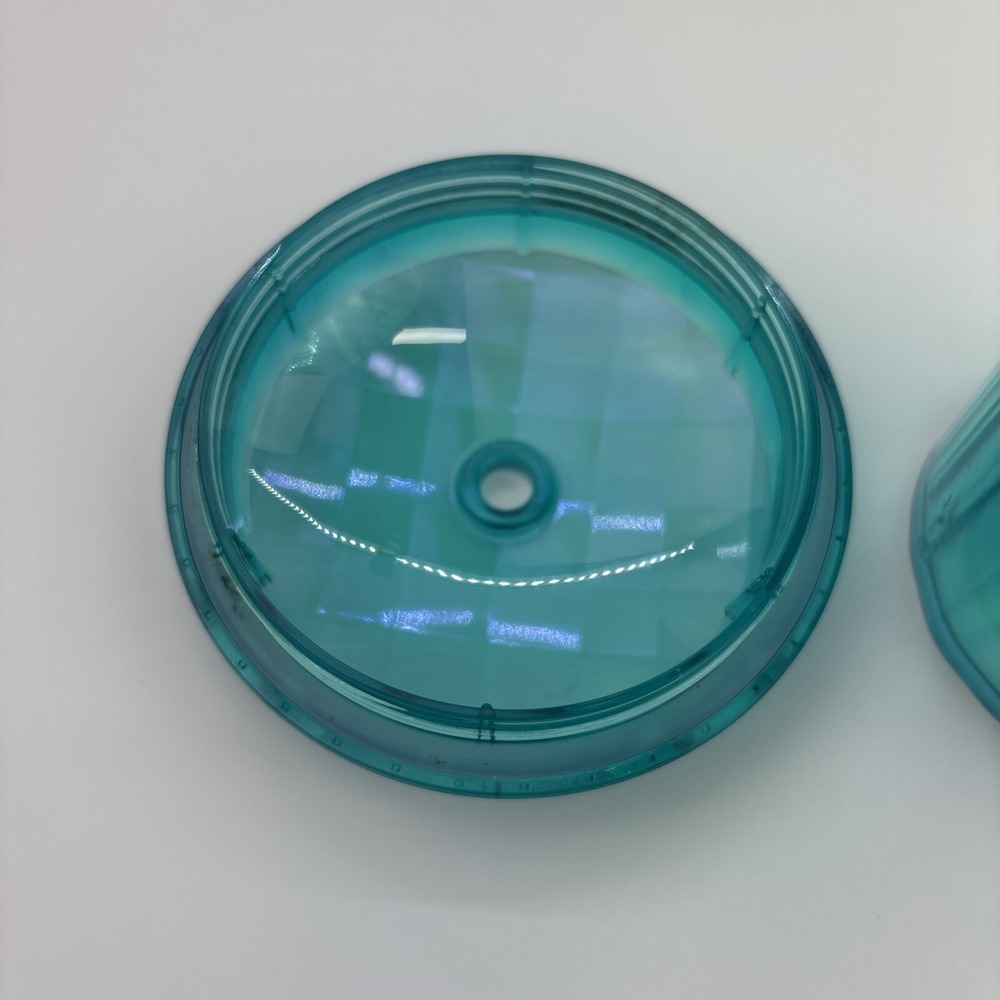 Starbucks 2021 Summer Turquoise Teal Blue Iridescent‎ Kaleidoscope Tumbler 24oz - Picture 8 of 9